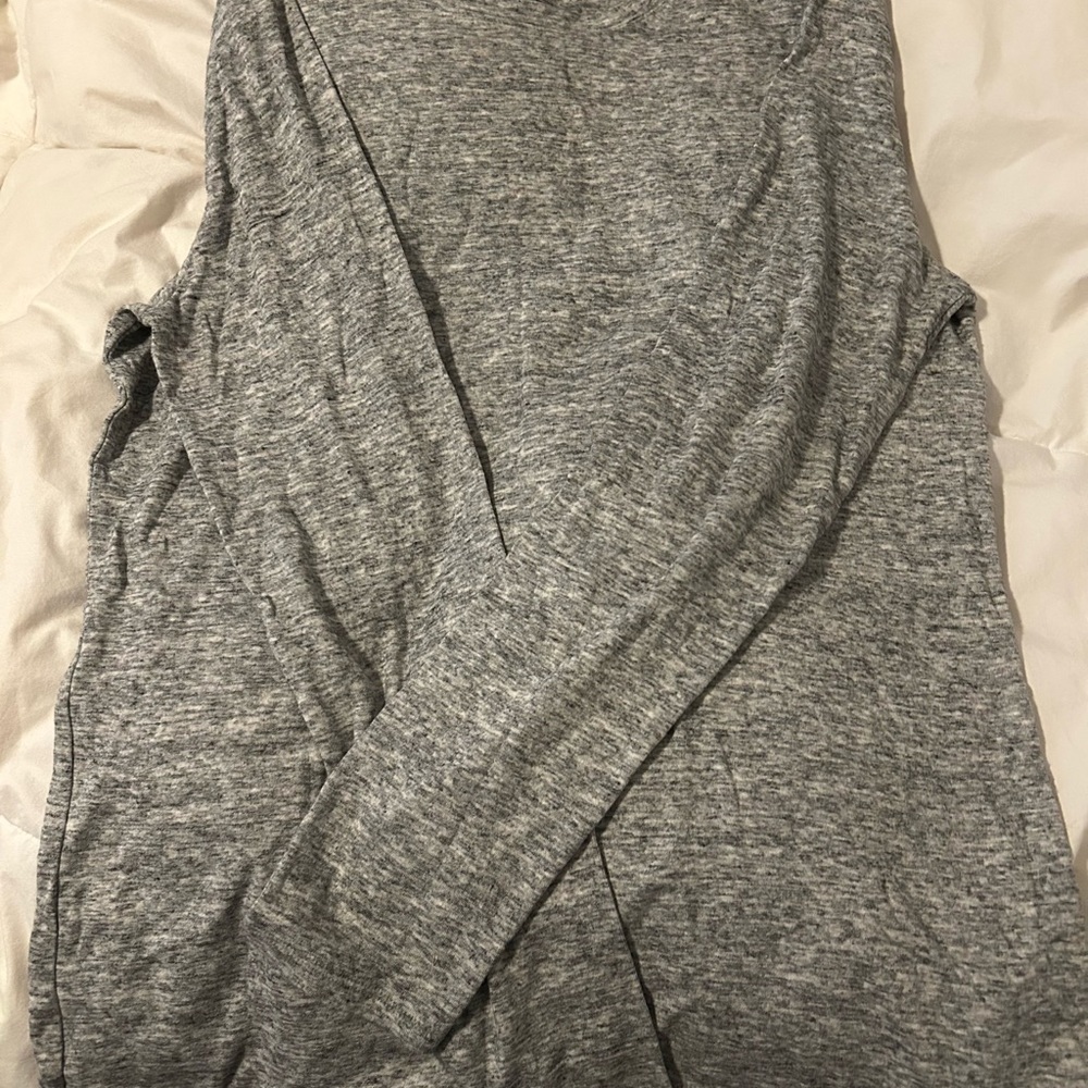 Cozy Heather Gray Knit Sweater